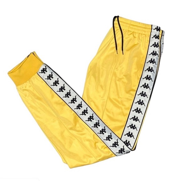 YELLOW KAPPA PANTS SIZE S - Picture 1 of 1